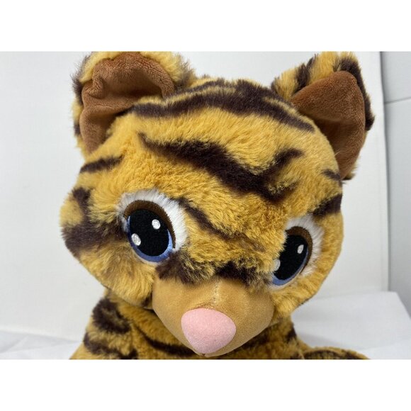 Build-A-Bear Retired Striped Tiger Cub 16" Plush Toy With Blue Eyes - Picture 2 of 5